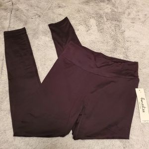 NEW Honestee black stretch legging pants S M